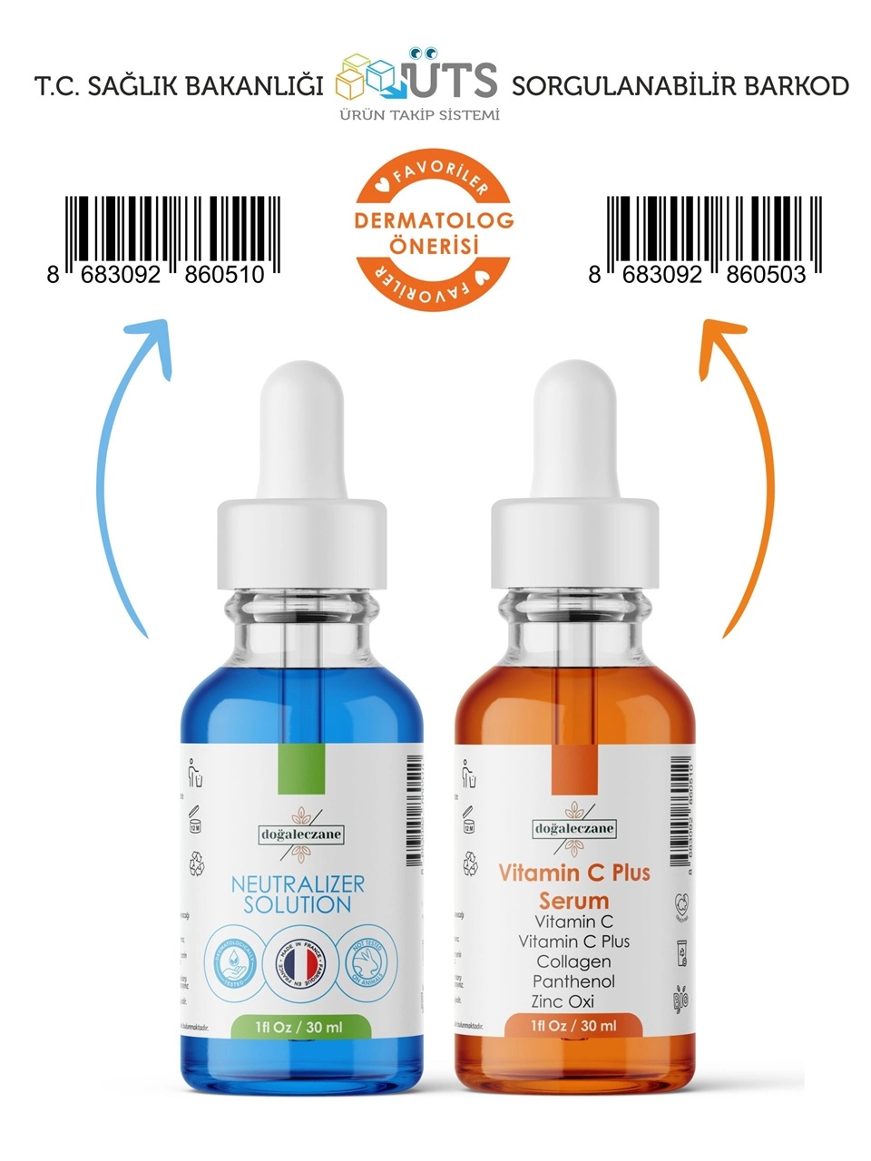 Neutralize Solüsyon Vitamin C Set