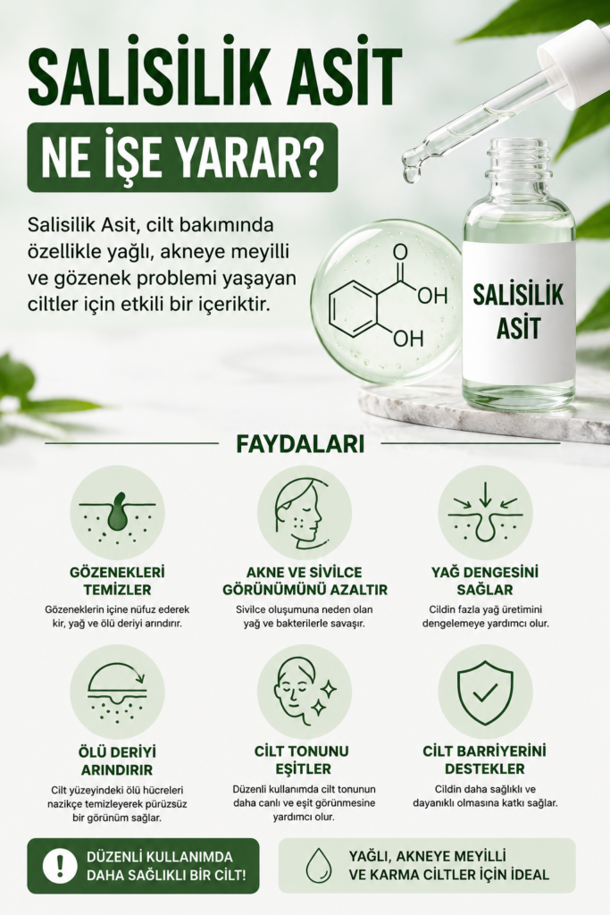 Salisilik Asit Ne İşe Yarar