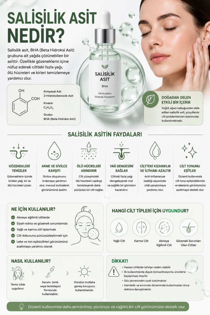 Salisilik Asit Nedir