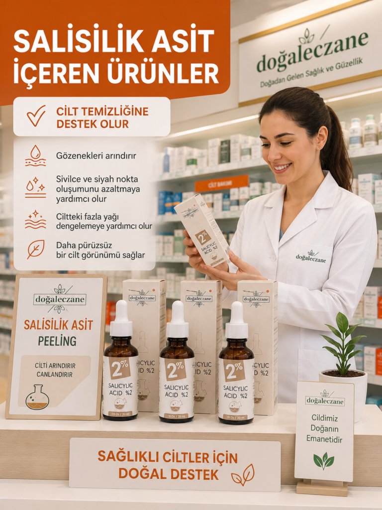 Salisilik Asit İçeren Ürünler